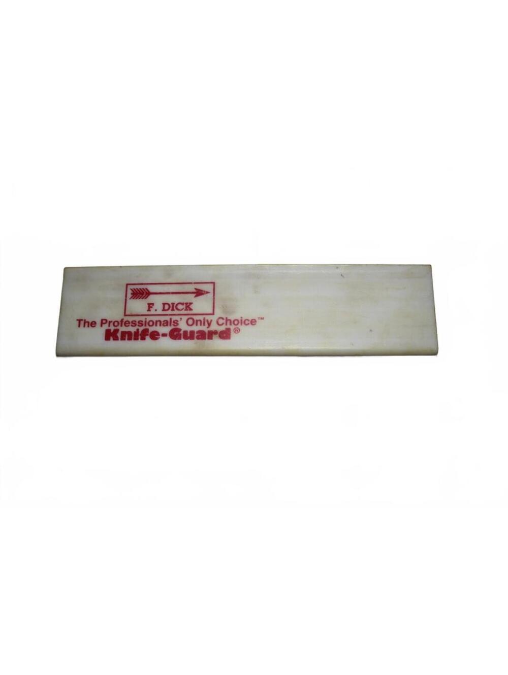 F. DICK Vintage 8.5 Inch White Plastic Knife Guard Edge Protector Slicing Case